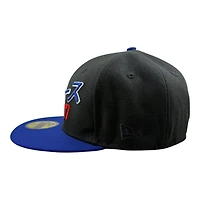 Los Angeles Dodgers Ohtani Black and Royal Grey UV New Era 59FIFTY Fitted Hat