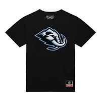 Utah Mammoth Black Primary Logo Mitchell & Ness T-Shirt