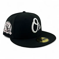 Baltimore Orioles "Pinkies Collection" 50th Anniversary Patch Pink UV New Era 59FIFTY Fitted Hat