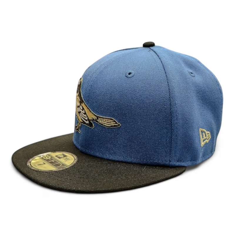 Baltimore Orioles Royal Blue and Black Birds Bees Pack New Era 59FIFTY Fitted Hat