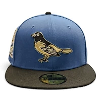 Baltimore Orioles Royal Blue and Black Birds Bees Pack New Era 59FIFTY Fitted Hat