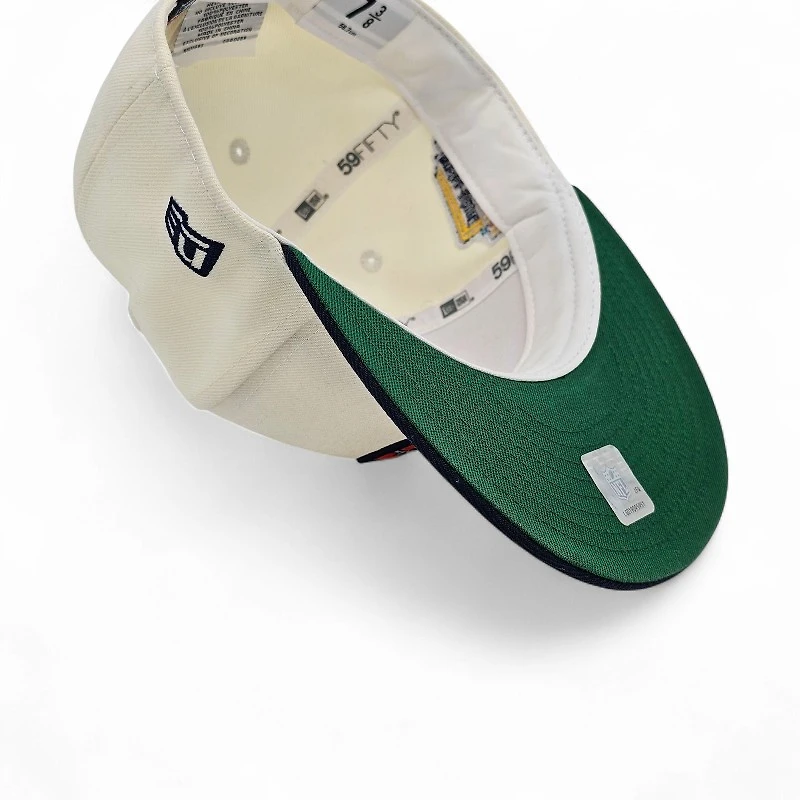 Denver Broncos Chrome Oceanside Leon the Lab SB XXXIII Green UV New Era 59FIFTY Fitted Hat