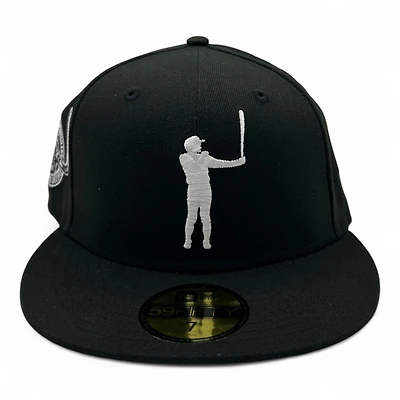 Seattle Mariners White on Black Ichiro HOF Inductee Patch New Era 59FIFTY Fitted Hat