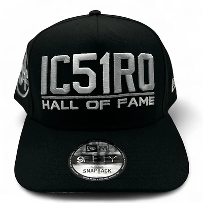 Seattle Mariners White on Black Ichiro HOF New Era 9FIFTY A-Frame Snapback Hat