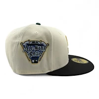 Seattle Mariners Chrome and Black 2005 ASG Patch Money Green UV New Era 59FIFTY Fitted Hat