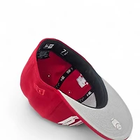 Philadelphia Phillies Scarlet Leon the Lab Liberty Bell Patch Grey UV New Era 59FIFTY Fitted Hat