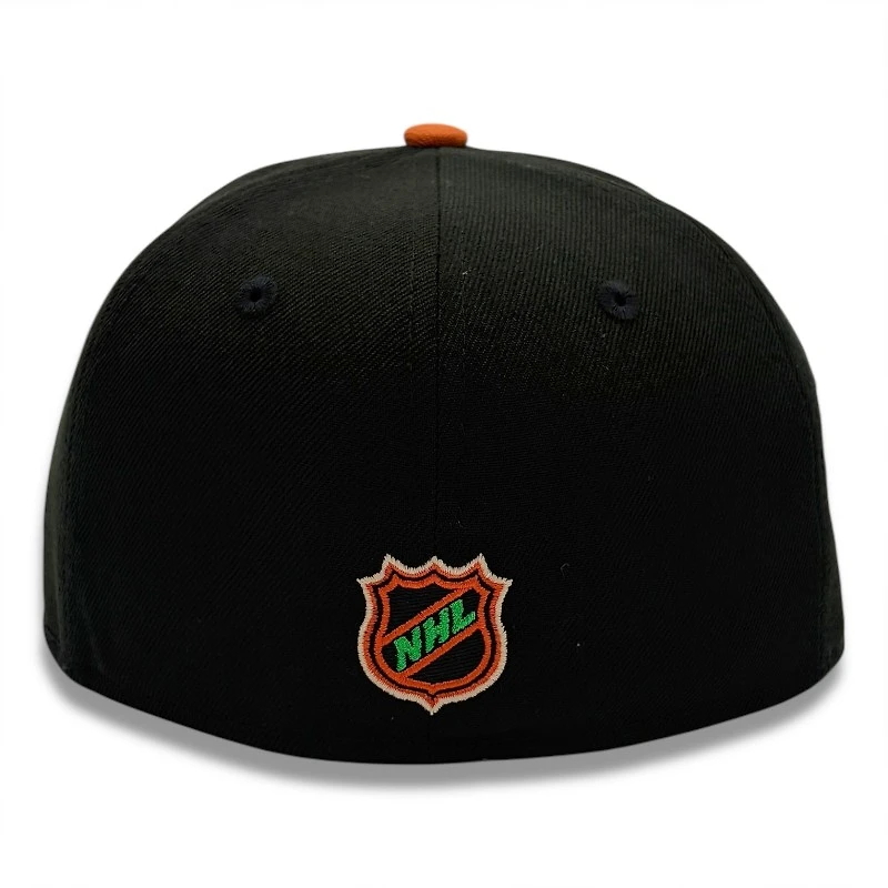 Seattle Kraken Black and Burnt Orange Winter Classic Patch Gray UV New Era 59FIFTY Fitted Hat