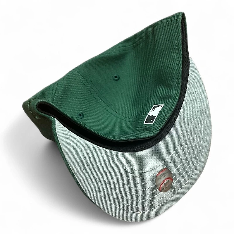 Seattle Mariners Cilantro Green 30th Anniversary Patch Gray UV New Era 59FIFTY Fitted Hat