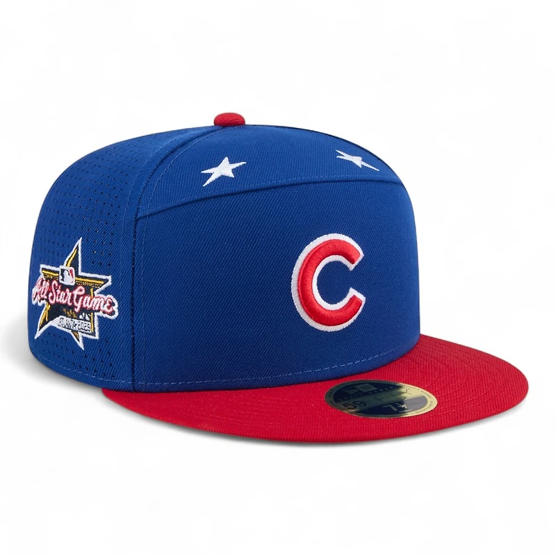 Chicago Cubs Royal Blue and Red 2025 MLB All-Star Game New Era 59FIFTY Fitted Hat