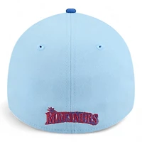 Seattle Mariners Light Blue and 2025 Fourth of July New Era 39THIRTY Flex Hat