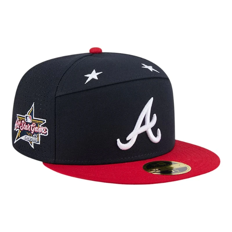 Atlanta Braves Navy and Red 2025 MLB All-Star Game New Era 59FIFTY Fitted Hat
