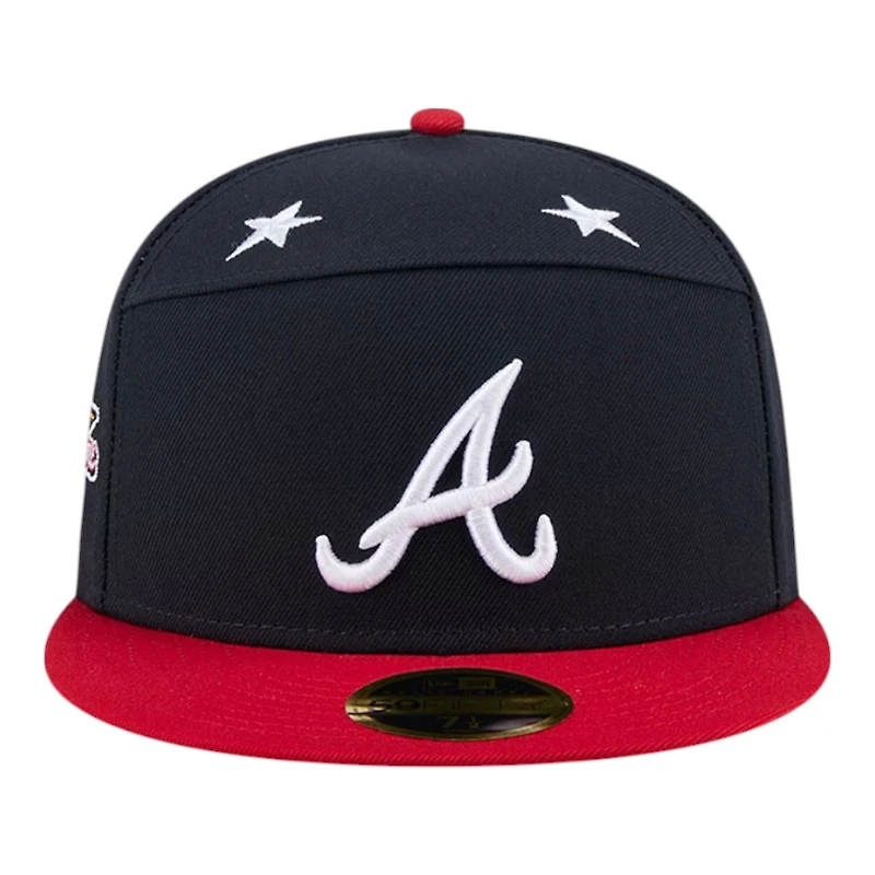 Atlanta Braves Navy and Red 2025 MLB All-Star Game New Era 59FIFTY Fitted Hat