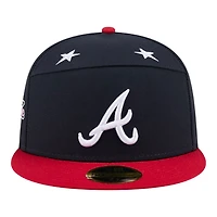 Atlanta Braves Navy and Red 2025 MLB All-Star Game New Era 59FIFTY Fitted Hat