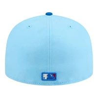 Texas Rangers Light Blue 2025 Fourth of July USA New Era 59FIFTY Fitted Hat