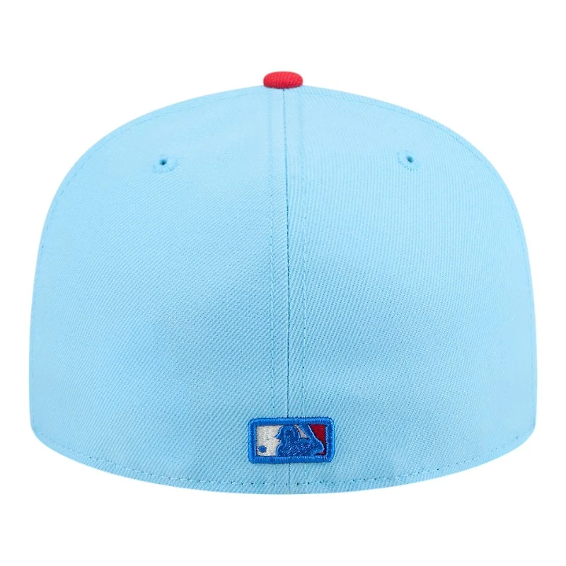 St. Louis Cardinals Light Blue and Red 2025 Fourth of July USA New Era 59FIFTY Fitted Hat
