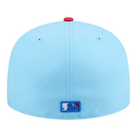 St. Louis Cardinals Light Blue and Red 2025 Fourth of July USA New Era 59FIFTY Fitted Hat