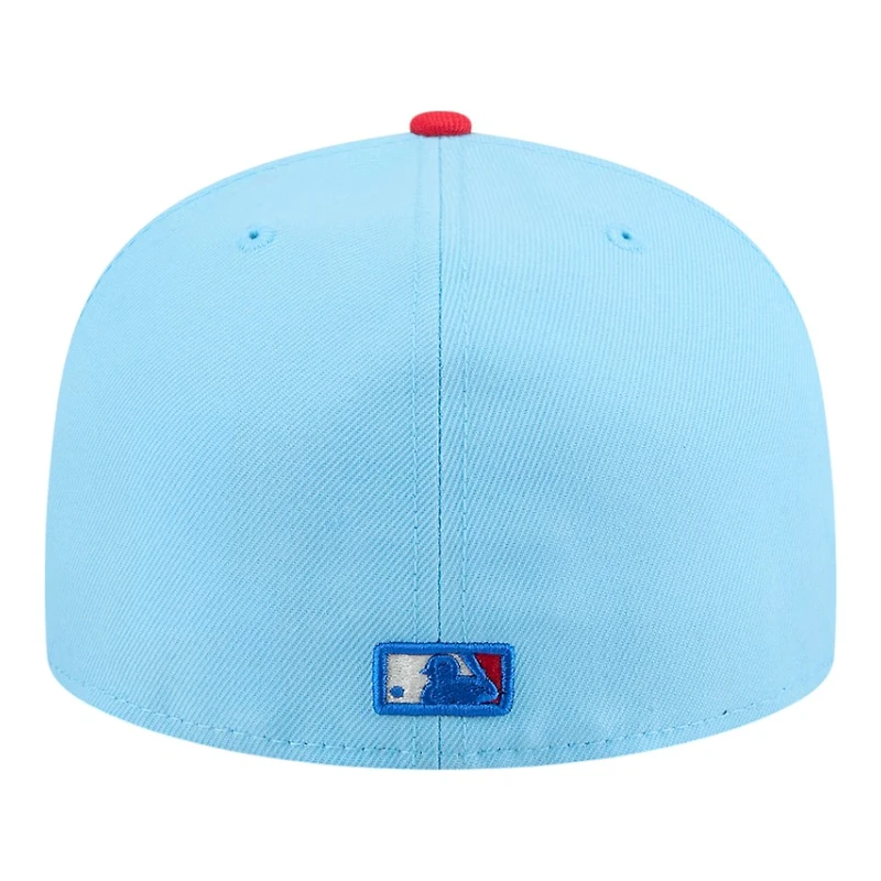 Arizona Diamondbacks Light Blue and Red 2025 Fourth of July USA New Era 59FIFTY Fitted Hat