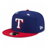 Texas Rangers Royal Blue and Red 2025 MLB All-Star Game New Era 59FIFTY Fitted Hat