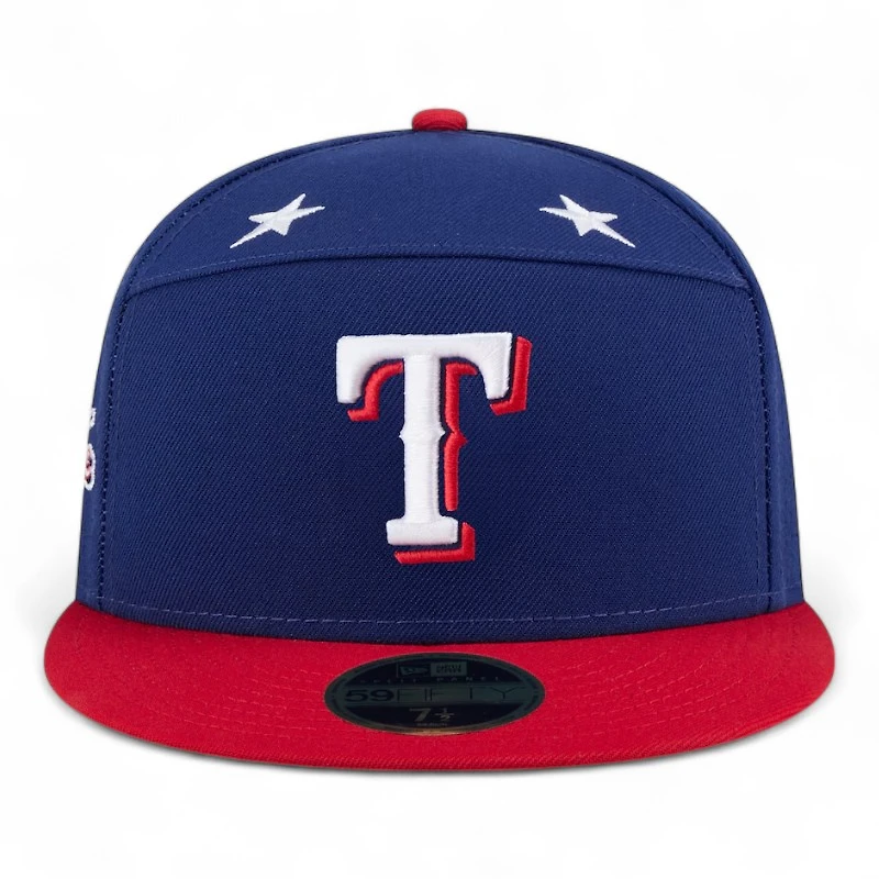 Texas Rangers Royal Blue and Red 2025 MLB All-Star Game New Era 59FIFTY Fitted Hat