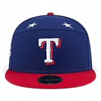 Texas Rangers Royal Blue and Red 2025 MLB All-Star Game New Era 59FIFTY Fitted Hat
