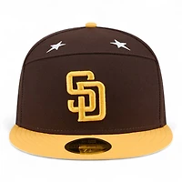 San Diego Padres Brown and Yellow 2025 MLB All-Star Game New Era 59FIFTY Fitted Hat