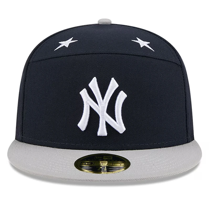 New York Yankees Navy and Gray 2025 MLB All-Star Game Era 59FIFTY Fitted Hat