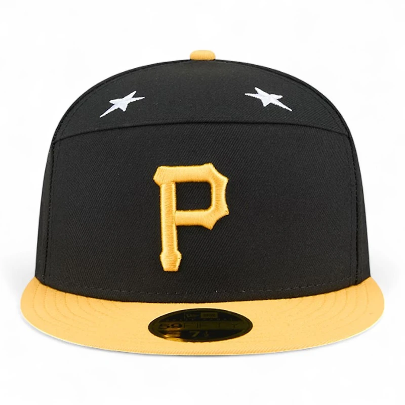 Pittsburgh Pirates Black and Yellow 2025 MLB All-Star Game New Era 59FIFTY Fitted Hat