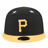 Pittsburgh Pirates Black and Yellow 2025 MLB All-Star Game New Era 59FIFTY Fitted Hat