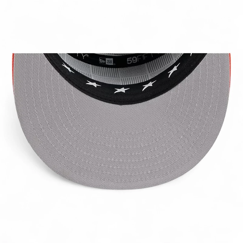 Houston Astros Navy and Orange 2025 MLB All-Star Game New Era 59FIFTY Fitted Hat