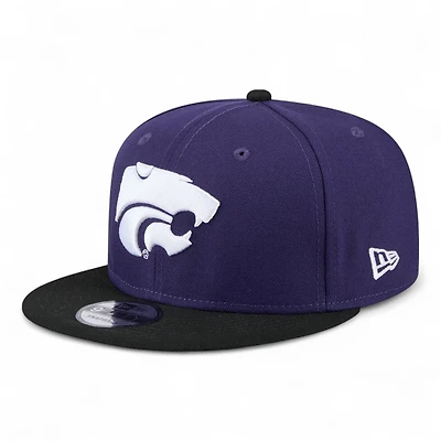 Kansas State Wildcats Purple and Black New Era 9FIFTY Snapback