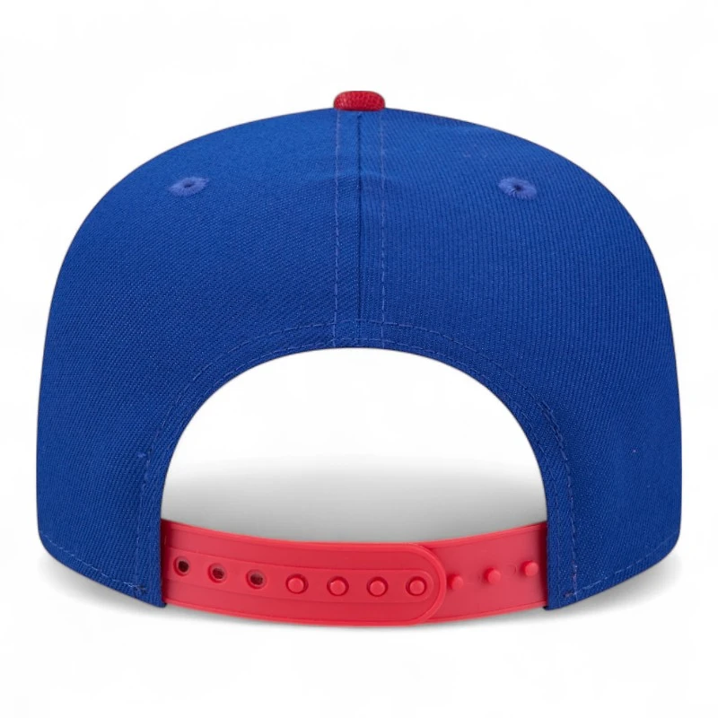 Kansas Jayhawks Royal Blue and Red New Era 9FIFTY Snapback