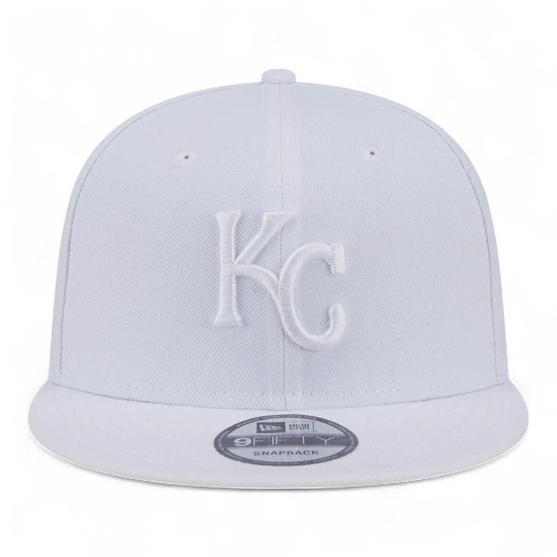 Kansas City Royals White on White New Era 9FIFTY Snapback