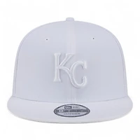 Kansas City Royals White on White New Era 9FIFTY Snapback