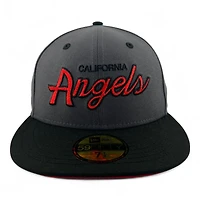 California Angels "Shimmer and Shine Collection" Red UV New Era 59FIFTY Fitted Hat