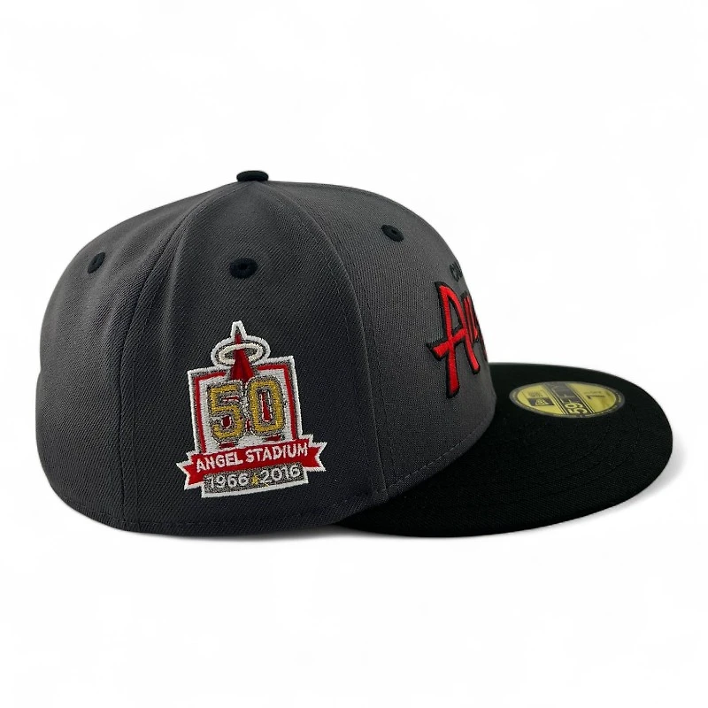 California Angels "Shimmer and Shine Collection" Red UV New Era 59FIFTY Fitted Hat