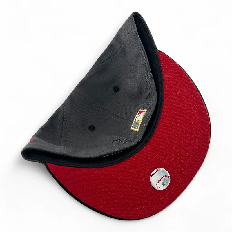 California Angels "Shimmer and Shine Collection" Red UV New Era 59FIFTY Fitted Hat