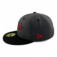 California Angels "Shimmer and Shine Collection" Red UV New Era 59FIFTY Fitted Hat