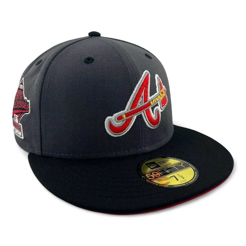 Atlanta Braves "Shimmer and Shine Collection" Red UV New Era 59FIFTY Fitted Hat