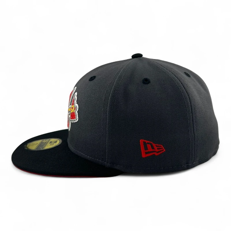Atlanta Braves "Shimmer and Shine Collection" Red UV New Era 59FIFTY Fitted Hat