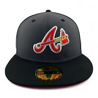 Atlanta Braves "Shimmer and Shine Collection" Red UV New Era 59FIFTY Fitted Hat