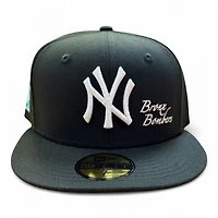 New York Yankees Black Bronx Bombers Liberty Statue Patch Gray UV Era 59FIFTY Fitted Hat