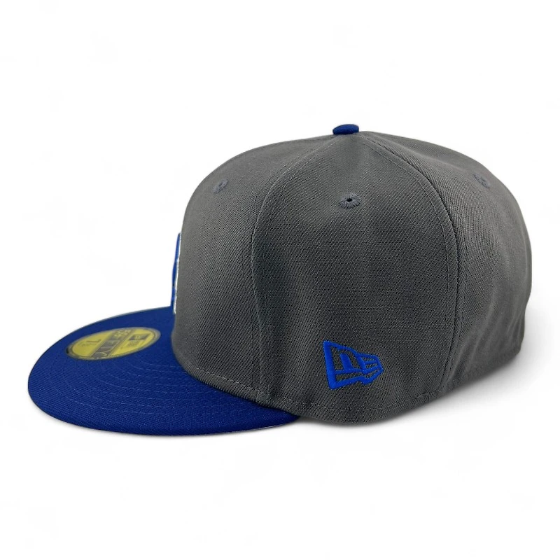 Los Angeles Dodgers Graphite and Royal Blue "WS24 Collection" Gray UV New Era 59FIFTY Fitted Hat
