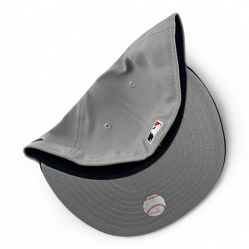 Los Angeles Dodgers Gray and Black "WS24 Collection" UV New Era 59FIFTY Fitted Hat