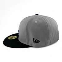 Los Angeles Dodgers Gray and Black "WS24 Collection" UV New Era 59FIFTY Fitted Hat