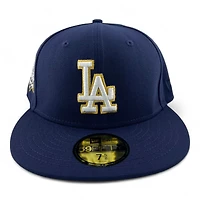 Los Angeles Dodgers Light Navy and Gold "WS24 Collection" Gray UV New Era 59FIFTY Fitted Hat