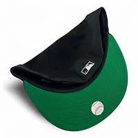 Toronto Blue Jays Black and White "TV Collection" Kelly Green UV New Era 59FIFTY Fitted Hat