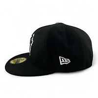 Toronto Blue Jays Black and White "TV Collection" Kelly Green UV New Era 59FIFTY Fitted Hat