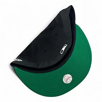 Los Angeles Dodgers Black and White "TV Collection" Kelly Green UV New Era 59FIFTY Fitted Hat