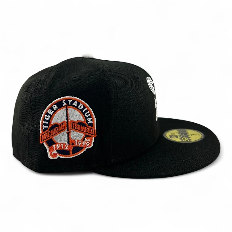 Detroit Tigers Black and White "TV Collection" Kelly Green UV New Era 59FIFTY Fitted Hat