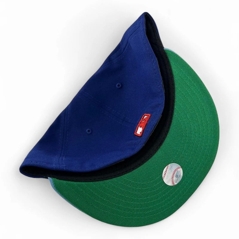 Los Angeles Dodgers Script Royal Blue and Light "SHO-Time Collection" Green UV New Era 59FIFTY Fitted Hat
